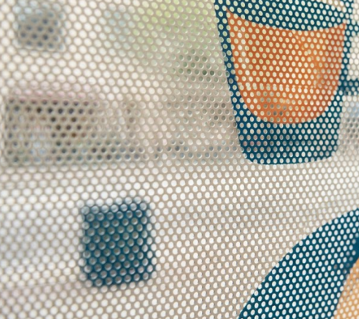 Perforated Window Decals